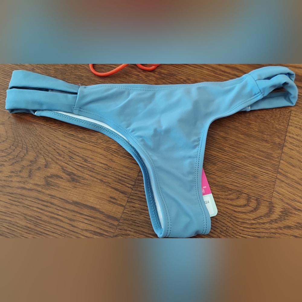 Shekini Blue bikini bottoms